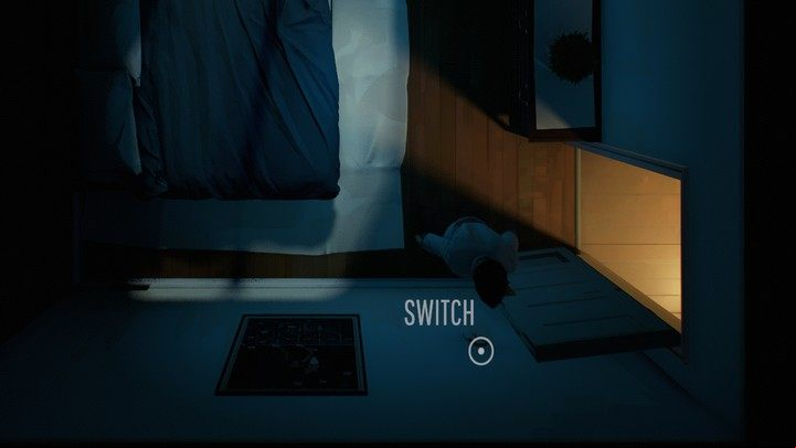 Turn the light in the bedroom on and off, once - 12 Minutes: Full walkthrough of the game - Transition description - 12 Minutes game guide
