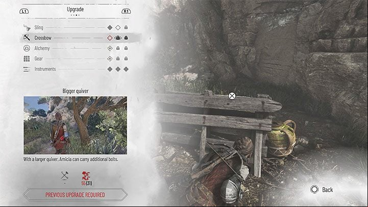 By default, you can carry only 2 bolts and this may not be enough for using the crossbow regularly - Plague Tale Requiem: How to unlock crossbow? - FAQ - A Plague Tale Requiem Guide, Walkthrough