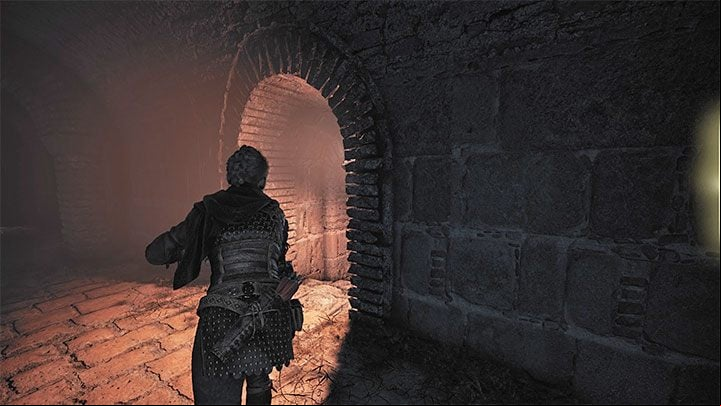 After the Count es you by, get out from under the table and start running - Plague Tale Requiem: Chapter 12, Run Away From The Count - walkthrough - Chapter 12 - The Life We Deserve - A Plague Tale Requiem Guide, Walkthrough