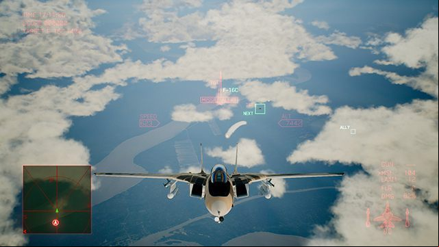 When everything shines red, in the middle we see a missile alert and the voice repeats missile - evade, you dont have to watch to know that the streak of the bullet is heading in your direction and you have to use a flare. - How to use flares in Ace Combat 7? - Air combat - Ace Combat 7 Skies Unknown Guide