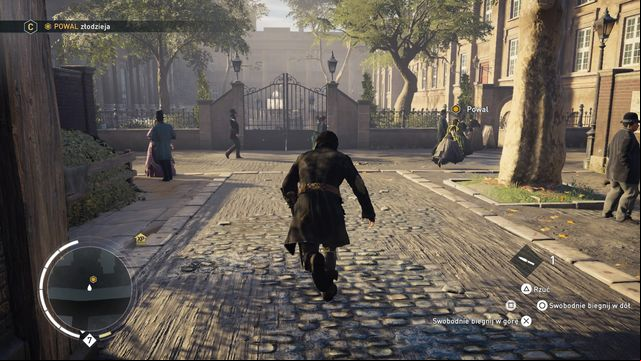 Tackle the escaping woman. - 02 - Hells Bells | Charles Dickens Memories - Charles Dickens Memories - Assassins Creed: Syndicate Game Guide & Walkthrough