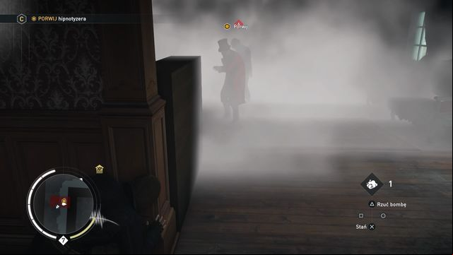 Using the smoke bomb will make the assassination and kidnapping very easy. - 03 - Recollection | Charles Dickens Memories - Charles Dickens Memories - Assassins Creed: Syndicate Game Guide & Walkthrough