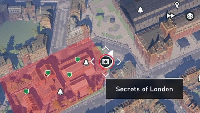 The music box is in the Northern Strand (the above screenshot) - The Strand | Secrets of London - Secrets of London - Assassins Creed: Syndicate Game Guide & Walkthrough