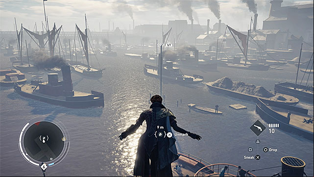 This rift is next to the harbor in the Northern Thames - The Thames | Helix glitches - Helix glitches - Assassins Creed: Syndicate Game Guide & Walkthrough