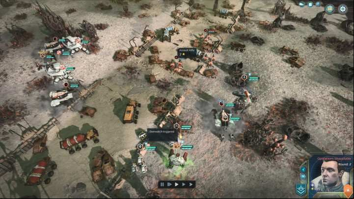 In every encounter, the first move belongs to the defender. - The battle in Age of Wonders Planetfall - Battles - Age of Wonders Planetfall Guide