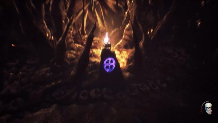 To find the next skull you have to follow the path marked with the sign, as on the screen above - Part 1 Mind Maze | Agony Walkthrough - Walkthrough - Agony Game Guide