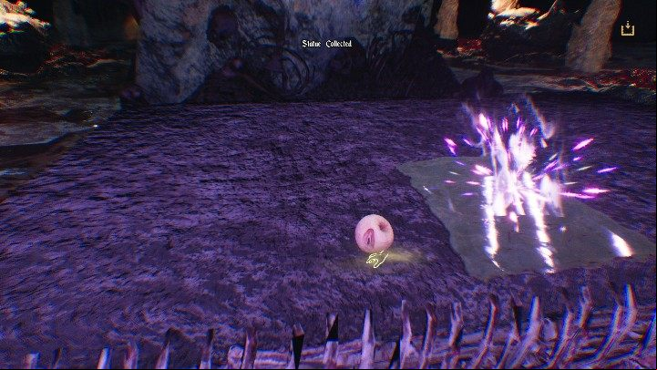 In The Great Rite you reach a location with a giant statue of a devil - Where to find a Forbidden Fruits? | Agony - Starting Tips - Agony Game Guide