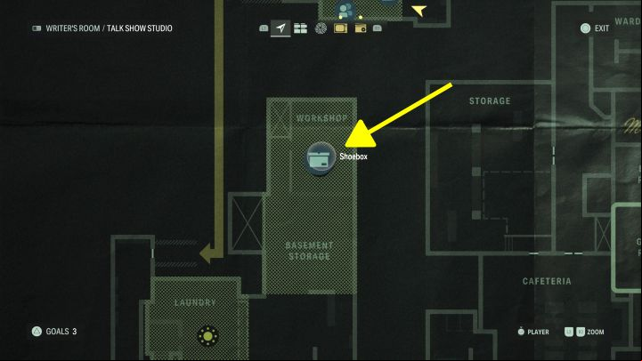 3 - Alan Wake 2: Photos from Talk Show studio basement puzzle - Main storyline - Alan Wake 2 Guide