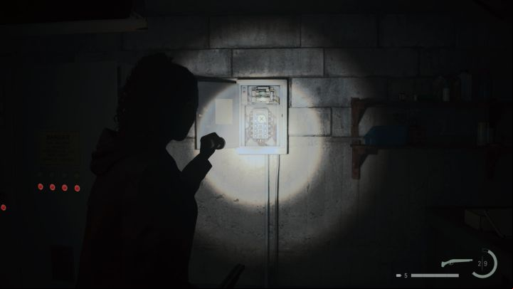 3 - Alan Wake 2: Fuse puzzle in Basement of Valhalla Nursing Home - Main storyline - Alan Wake 2 Guide