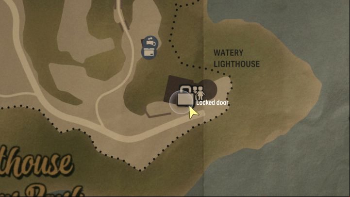 2 - Alan Wake 2: Lighthouse Key puzzle in Watery - Unique items - Alan Wake 2 Guide