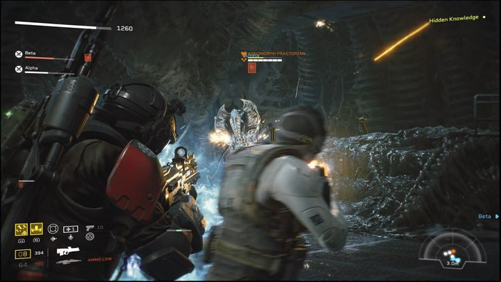In addition to the standard enemies, there will also be warriors and Praetorians - Aliens Fireteam Elite: Search - walkthrough - The only safe option - Aliens Fireteam Elite Guide