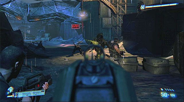 Follow Cruz and O'Neal - Get to Operations to help fend off the attack - Mission 9: Hope in Hadleys - Aliens: Colonial Marines - Game Guide and Walkthrough