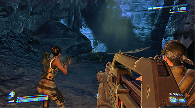 Continue the linear march forward, looking around for supplies in the meantime - Find a way into the Weyland-Yutani Facility to save Bella - Mission 6: For Bella - Aliens: Colonial Marines - Game Guide and Walkthrough
