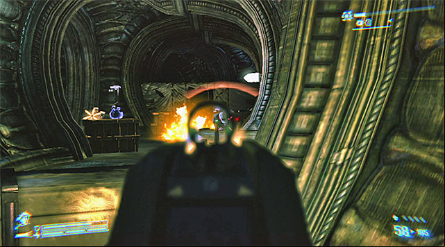 Wait until the elevator takes you to another level and move forward - Find a way through the Derelict to find the prisoner - Mission 8: Rampart - Aliens: Colonial Marines - Game Guide and Walkthrough