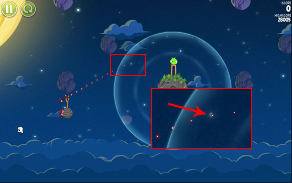The first level is generally easy and you can complete it without any special effort or precise shooting - Level 1-1 - Pig Bang - Angry Birds Space - Game Guide and Walkthrough