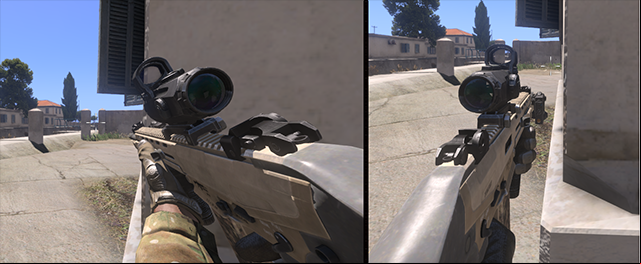 The difference between Q/E and CTRL + A/D - Movement - Gameplay Basics - Arma III - Beta - Game Guide and Walkthrough