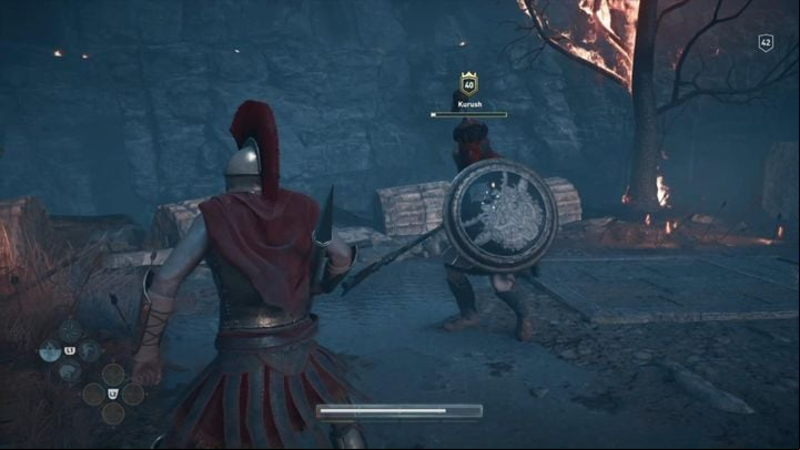 You are facing a fight with Kurush, one of Xerxes emissaries - AC Odyssey: Prologue - Main Storyline - Assassins Creed Odyssey Guide