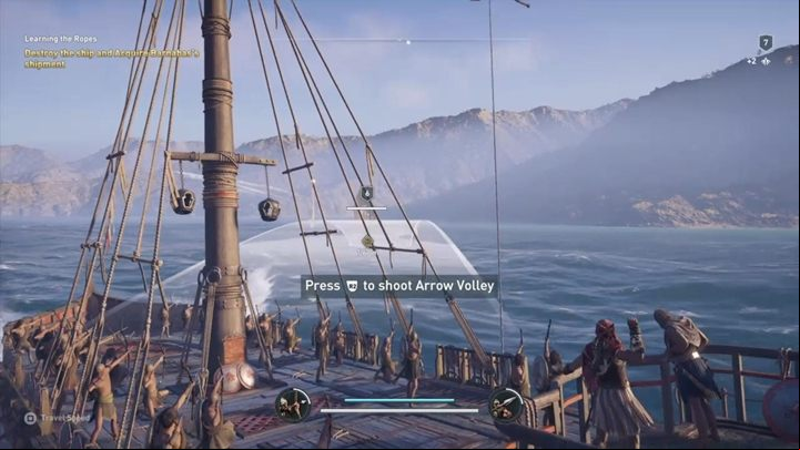 You are now a ships captain - AC Odyssey: The Wolf Hunt - Main Storyline - Assassins Creed Odyssey Guide