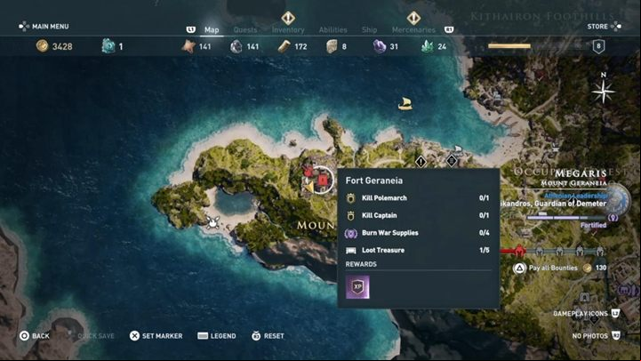 A simple and short quest - AC Odyssey: The Wolf Hunt - Main Storyline - Assassins Creed Odyssey Guide