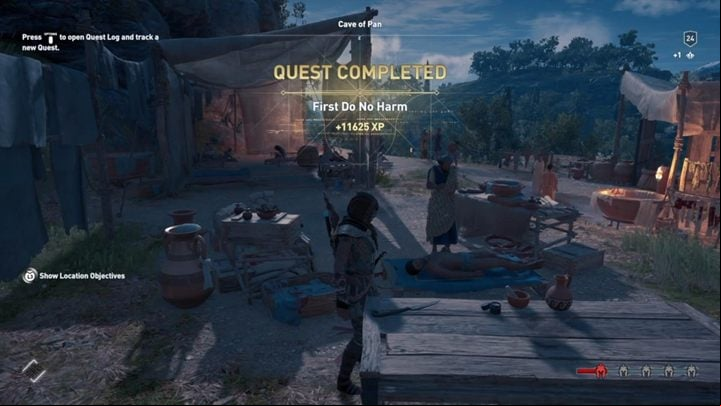 Look for Hippokrates - head to Argolis - AC Odyssey: A Prescription for Discovery - Main Storyline - Assassins Creed Odyssey Guide