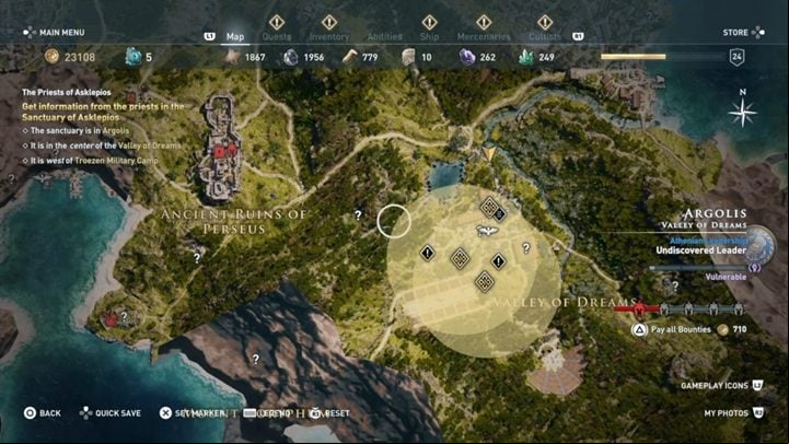 You have to go to the priests - AC Odyssey: A Prescription for Discovery - Main Storyline - Assassins Creed Odyssey Guide