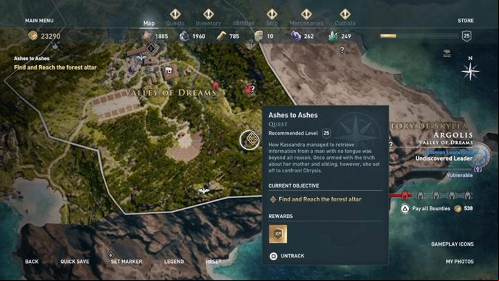 Its time to get Chrysis - AC Odyssey: A Prescription for Discovery - Main Storyline - Assassins Creed Odyssey Guide
