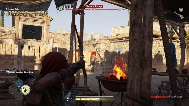 Speak with Aikaterine - AC Odyssey: Uprising, Public Opinion - Main Storyline - Assassins Creed Odyssey Guide