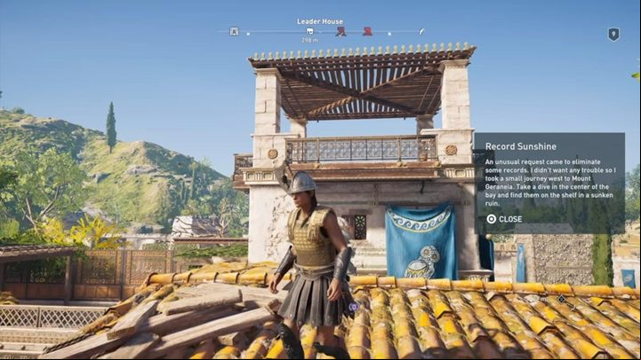 Location of the ostracon: The leaders house - AC Odyssey: Megaris, Side Quests - Side Quests - Assassins Creed Odyssey Guide