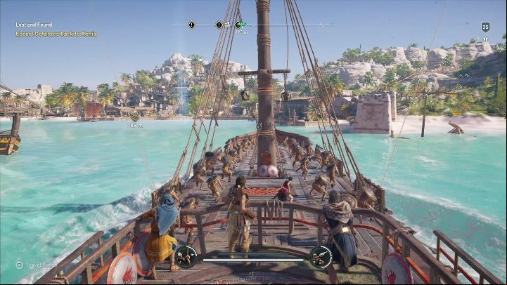 Another part of this quest involves taking the captain to the Island Get onboard your ship and command it until you reach your destination - AC Odyssey: Pirate Islands, Side Quests - Side Quests - Assassins Creed Odyssey Guide