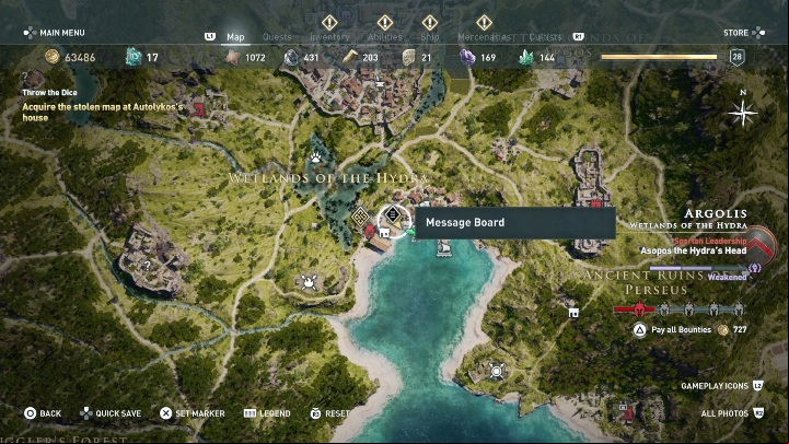 Description: Go to the merchant and speak with him - AC Odyssey: Pirate Islands, Side Quests - Side Quests - Assassins Creed Odyssey Guide
