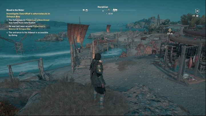 Blood in the Water is the final sub-task of the mission - AC Odyssey: Messara, Side Quests - Side Quests - Assassins Creed Odyssey Guide