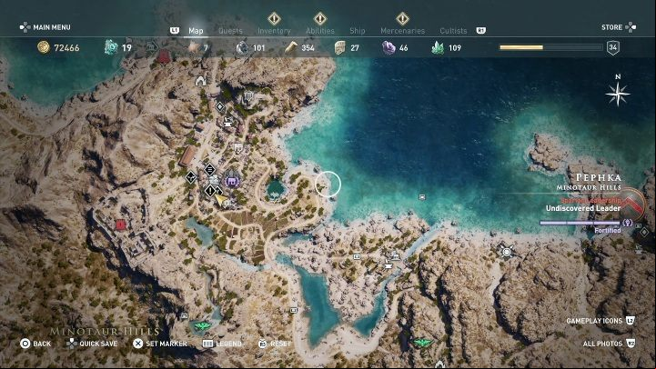 How to start: Speak with the man after Minotour De Force quest - AC Odyssey:Pephka, Side Quests - Side Quests - Assassins Creed Odyssey Guide