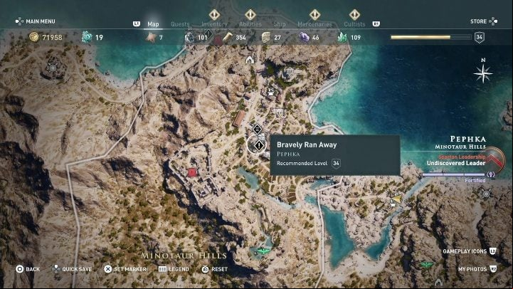 How to start: Speak with the man who wants to commit suicide - AC Odyssey:Pephka, Side Quests - Side Quests - Assassins Creed Odyssey Guide