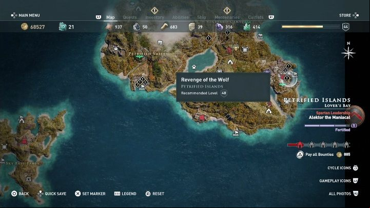 1 - AC Odyssey: Lesbos, Side Quests - Side Quests - Assassins Creed Odyssey Guide