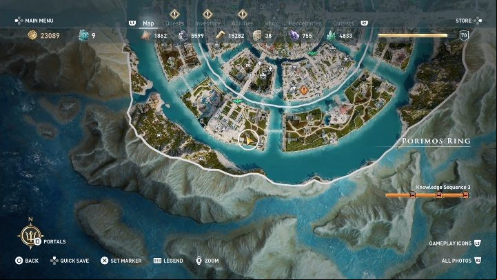 1 - AC Odyssey Fate of Atlantis: Episode 3, Judgment of Atlantis - Ainigmata Ostrakas - Ainigmata Ostraka - Assassins Creed Odyssey Guide