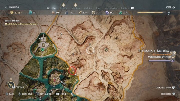 1 - AC Odyssey Fate of Atlantis: Pheraias Retreat, Marble Maiden Tribute - Marble Maiden Tribute - Assassins Creed Odyssey Guide