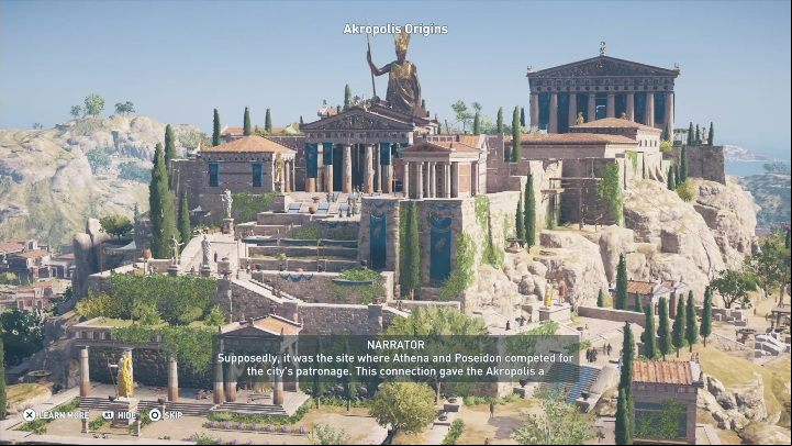 Each station will give you the right dose of information, whether its a text or a lecture - AC Odyssey Discovery Tour - Tips - Assassins Creed Odyssey Guide