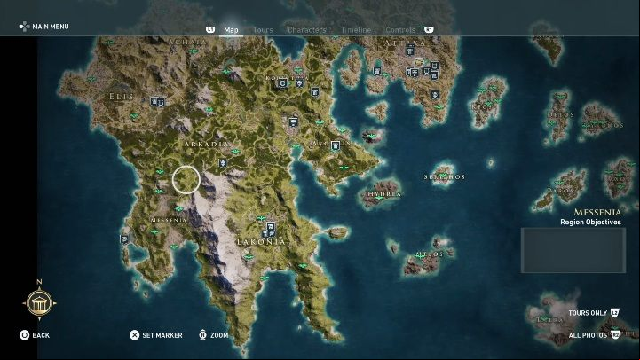 No need, of course, to walk on the map, if you think it is a little interesting - AC Odyssey Discovery Tour - Tips - Assassins Creed Odyssey Guide