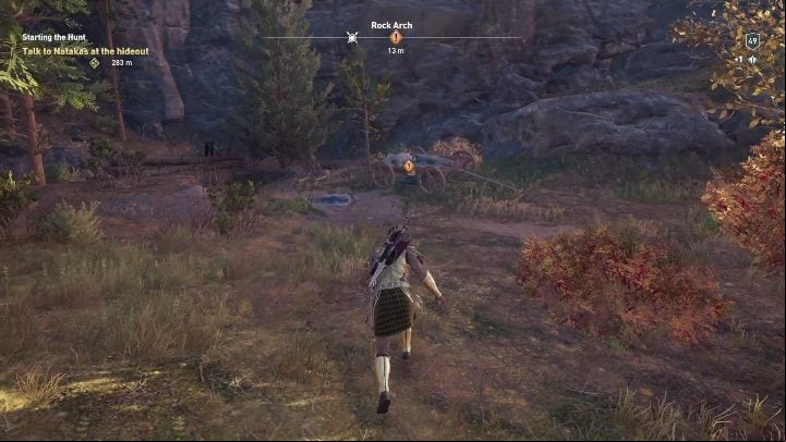 How to unlock: Pick up the note on the cart - AC Odyssey Legacy of the first blade: Side Quests - Episode 1 - Side Quests - Assassins Creed Odyssey Guide