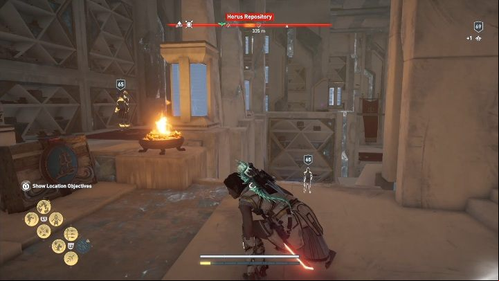Enter the location quietly and eliminate the enemies standing in your way - AC Odyssey Fate of Atlantis: Horus Repository, Archives - Archives - Assassins Creed Odyssey Guide