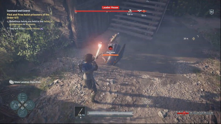 Kill all enemies before you rescue the hostages - AC Odyssey Legacy of the first blade: Two Knives Against the Dark - Episode 3 - Bloodline - Assassins Creed Odyssey Guide