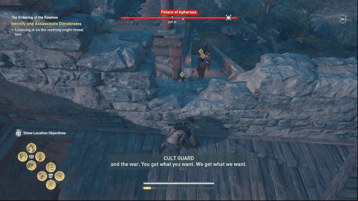 Start this mission by speaking with Darius - AC Odyssey Legacy of the first blade: Two Knives Against the Dark - Episode 3 - Bloodline - Assassins Creed Odyssey Guide