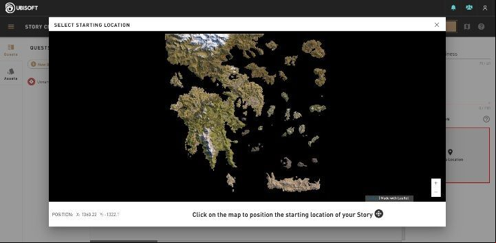 Missions created in Story Creator Mode can only occur in areas available in the basic version of Assassins Creed Odyssey - AC Odyssey: Basic information, Story Creator Mode - Story Creator Mode - Assassins Creed Odyssey Guide