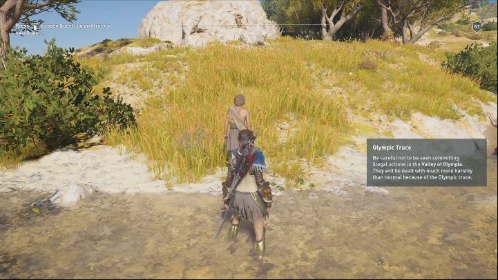 Talk to all of the brotherhood to find the actor - The Show Must Go On - Side Quests in Assassins Creed Odyssey - Free DLC Side Quests - Assassins Creed Odyssey Guide