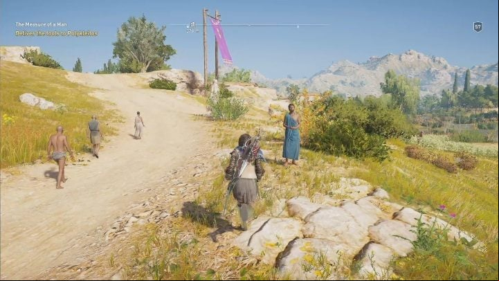 Youll visit a farm accompanied by the man - The Image of Faith - Side Quests in Assassins Creed Odyssey - Free DLC Side Quests - Assassins Creed Odyssey Guide