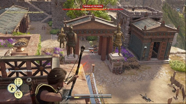 Two prisoners are in one square - AC Odyssey Legacy of the first blade: Into the Storm - Episode 2 - Shadow Heritage - Assassins Creed Odyssey Guide
