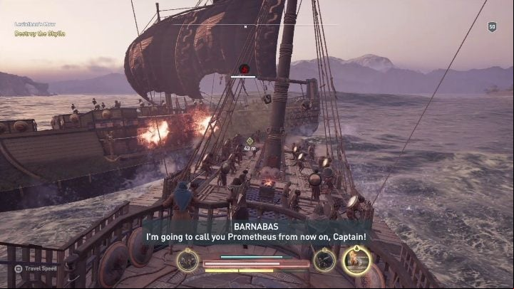 It will be accompanied by two smaller ships - AC Odyssey Legacy of the first blade: Leviathans Maw - Episode 2 - Shadow Heritage - Assassins Creed Odyssey Guide