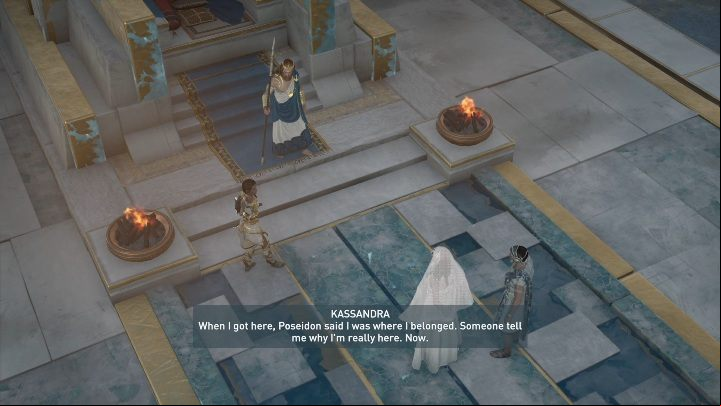 This mission begins with a meeting with Poseidon and his two enemies - AC Odyssey: The Fate of Atlantis - Episode 3 - Judgement of Atlantis - Assassins Creed Odyssey Guide