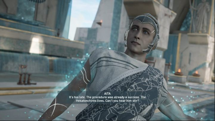 You can decide whether you want to defend Poseidon or let them start fighting - AC Odyssey: The Fate of Atlantis - Episode 3 - Judgement of Atlantis - Assassins Creed Odyssey Guide