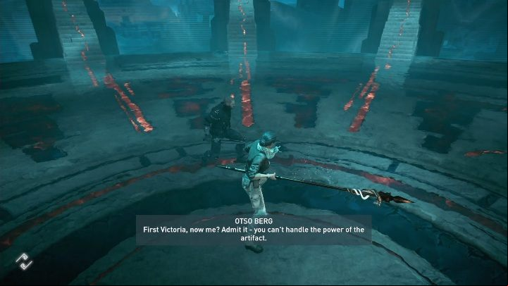 When you kill a boss, you will be transferred to the real world - AC Odyssey: The Fate of Atlantis - Episode 3 - Judgement of Atlantis - Assassins Creed Odyssey Guide